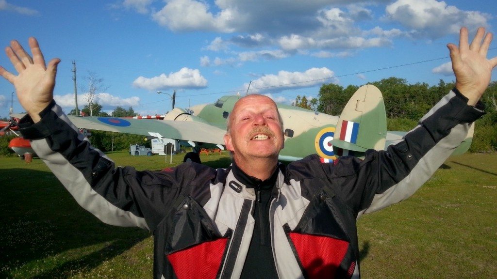 Jeff in Gander Newfoundland Adventure Rider