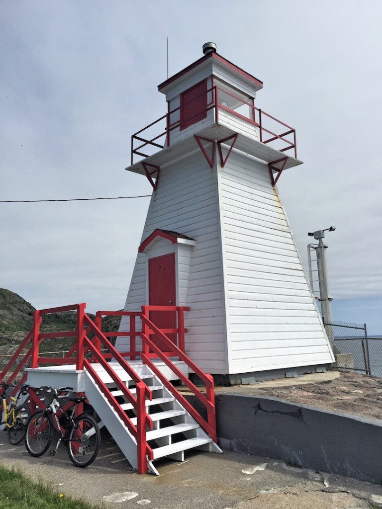 Lighthouse at Fort Amherst Newfoundland