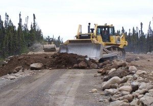 Trans labrador highway construction