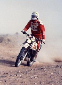 1979 - XT 500 Comte first Dakar Rally