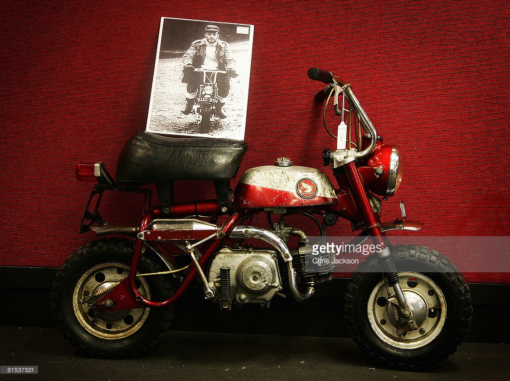 John Lennon’s 75th Birthday – A Trike and a Honda Monkey Bike