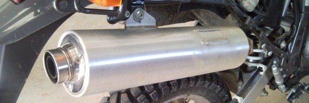 Modifying your DR650 Exhaust – Adventure OZ Series