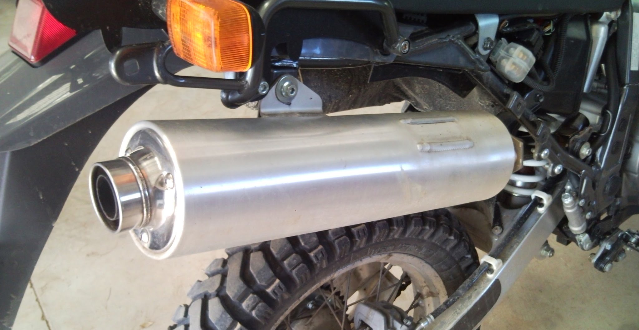 Modifying your DR650 Exhaust – Adventure OZ Series