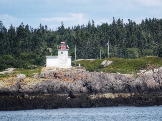 The Pea Point lighthouse, Blacks Harbour New Brunswick