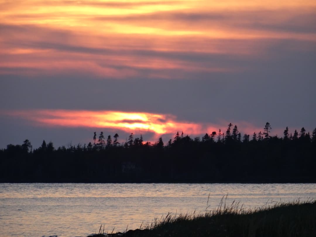 Sunset at Linkletter Provincial Park PEI